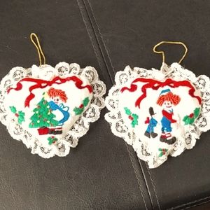 Vintage Raggedy Ann and Andy